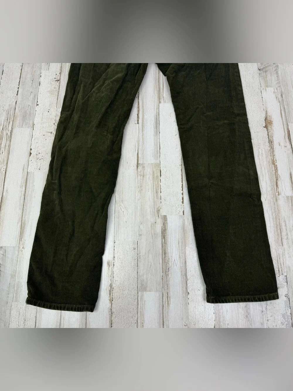 J Crew Corduroy Pants Mens 31x29 Green 484 Slim Fit